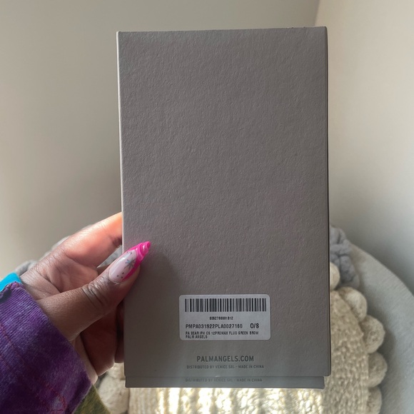 PALM ANGELS BLUE BEAR IPHONE 12/12 PRO PHONE CASE - Picture 5 of 5